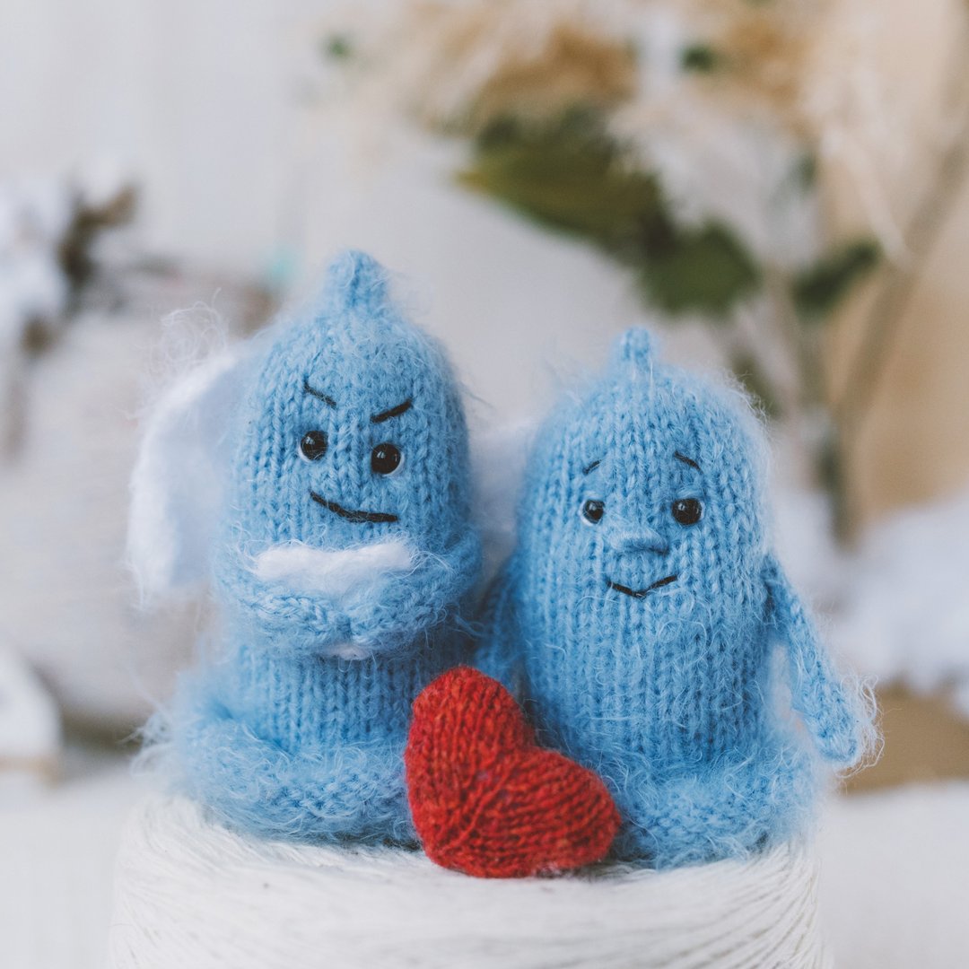 Cute Condom Gondosha knitting pattern. Funny gifts 18+ - 手工艺教程/工具书 - 其他材质 