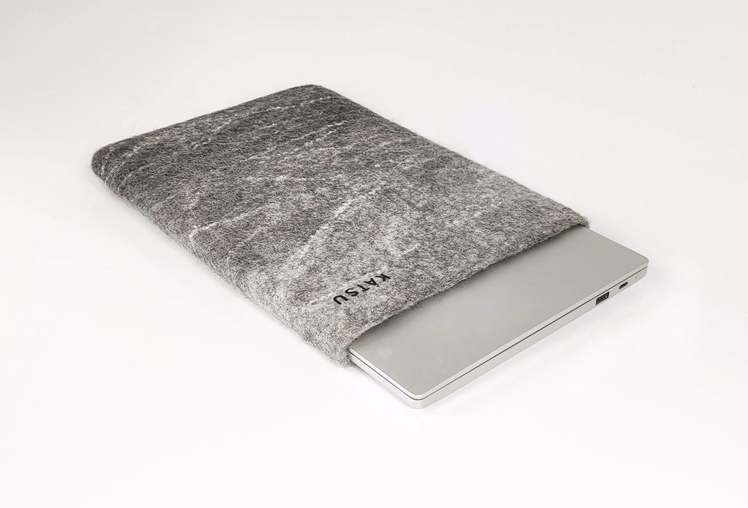 StoneCase for laptop / tablet - 平板/电脑保护壳 - 羊毛 灰色