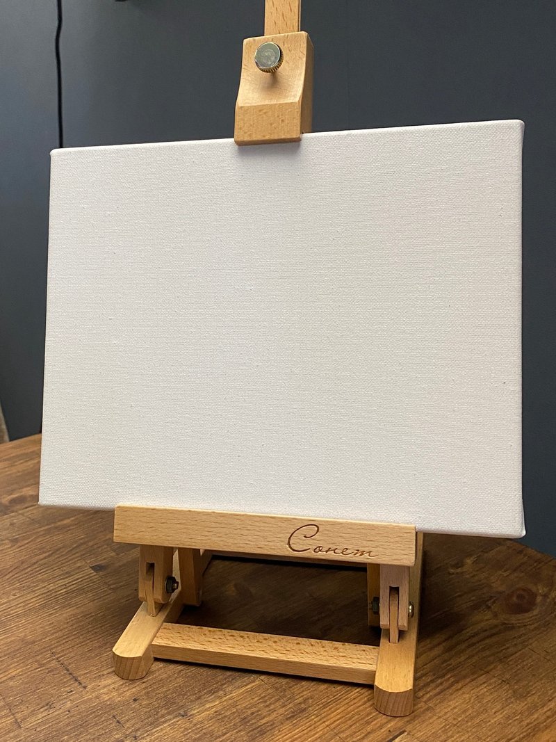 财富符号绘画金钱符号原创艺术风水艺术品布面油画 - 墙贴/壁贴 - 亚麻 多色