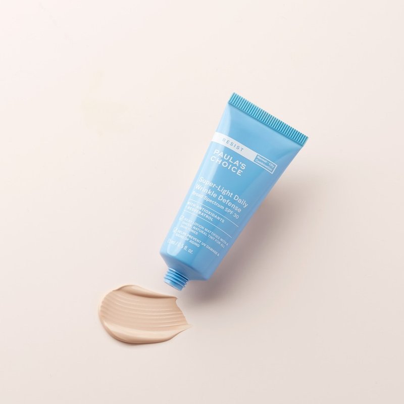 随身小包装【宝拉珍选】抗老化清新润色防晒乳SPF30 15ml - 乳液 - 其他材质 蓝色