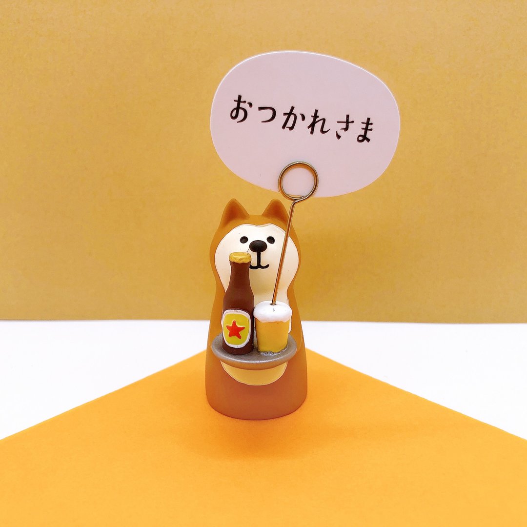 日本Decole Concombre - 感谢系列 - 摆饰 - 树脂 多色
