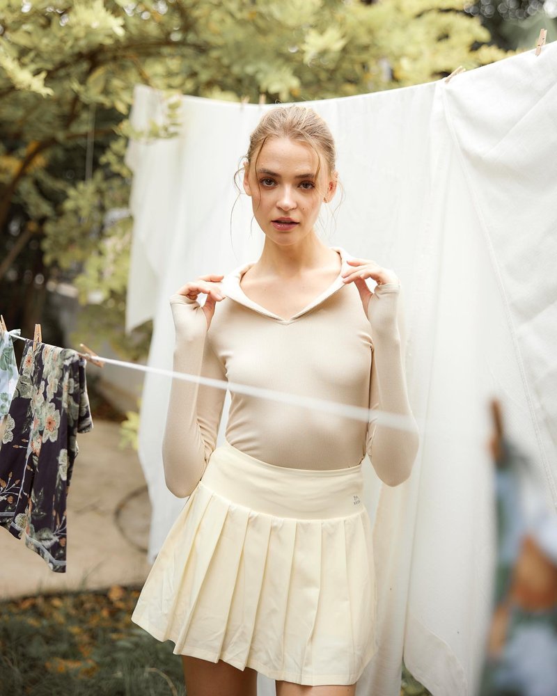 Cannat 长袖 T 恤 - 运动衫 - 女装运动衣 - 聚酯纤维 多色