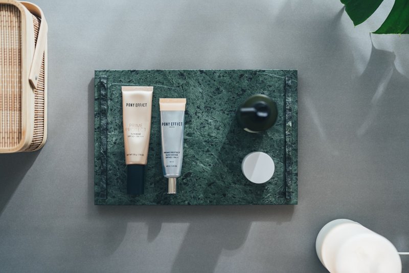 大理石 自然面把手 香氛托盘/浴室托盘/餐盘  (台湾蛇纹石) - 托盘/砧板 - 石头 绿色