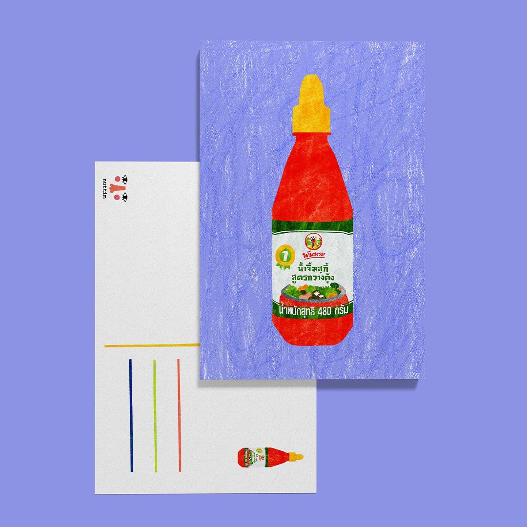 Postcard : Sauce Thailand - 卡片/明信片 - 纸 多色