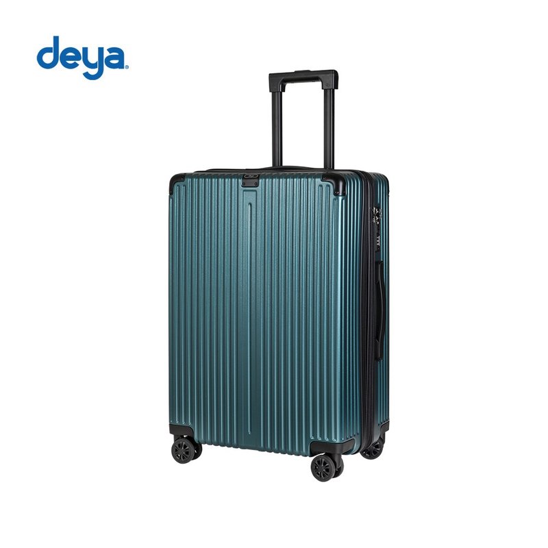 deya Velo Slim 轻奢时尚流线旅行箱24寸-墨黛绿 - 行李箱/行李箱保护套 - 塑料 绿色