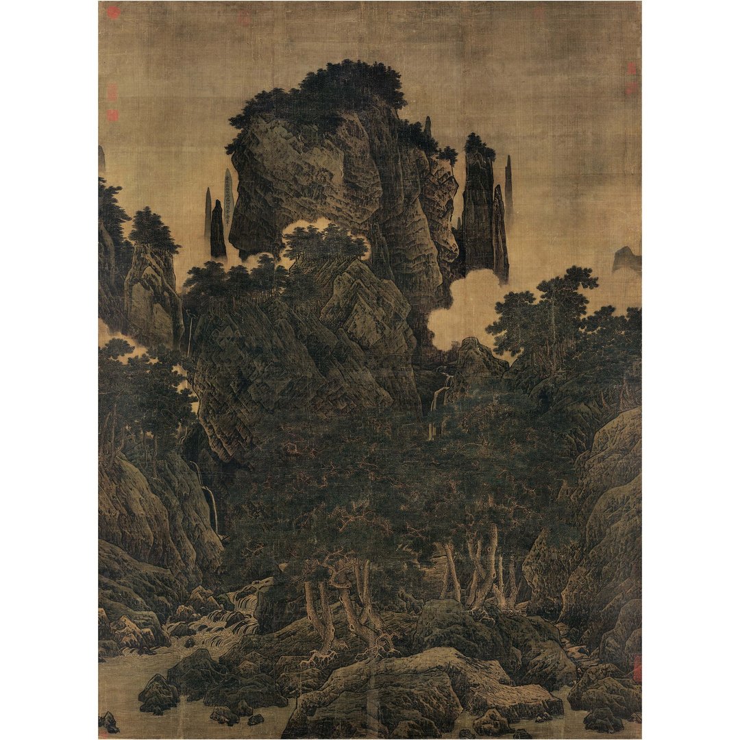 【中式海报・Chinese Poster】李唐・万壑松风图 - 海报/装饰画/版画 - 纸 