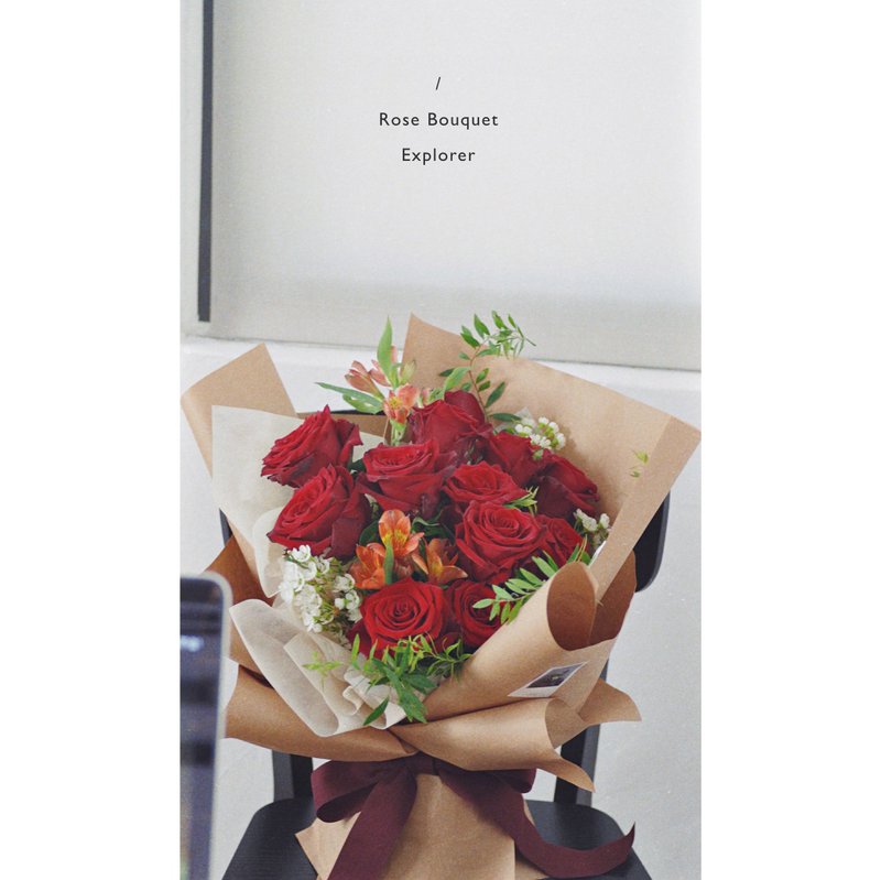 Rose Bouquet M 订制玫瑰花束 求婚花束 - 花瓶/陶器 - 植物．花 
