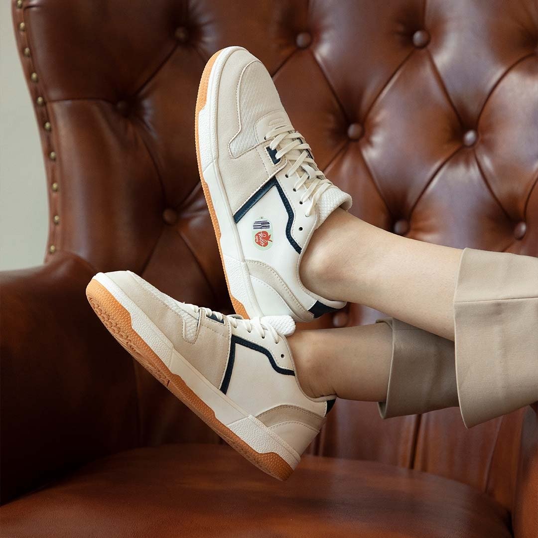 KIBO Apple Kicks - 女装 - 男款休闲鞋 - 环保材料 白色