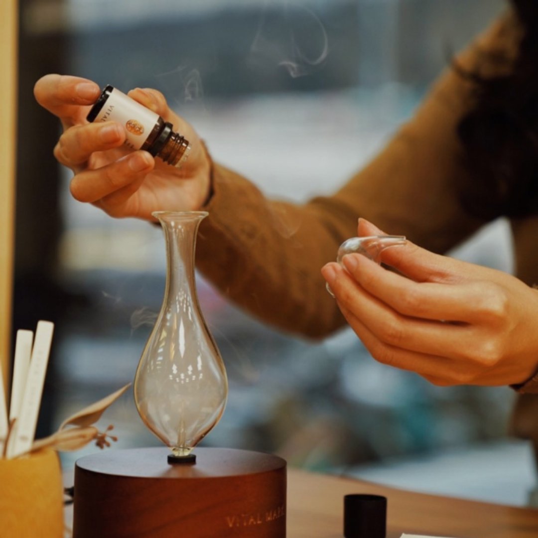 【芳香精油森活仪】 (具定时功能) | 扩香 薰香 净化 - 香薰/精油/线香 - 玻璃 