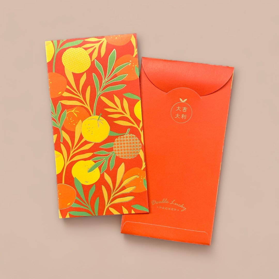 大吉大利 - 利是封 / 红包 / Doublelucky / 10入 - 红包/春联 - 纸 多色