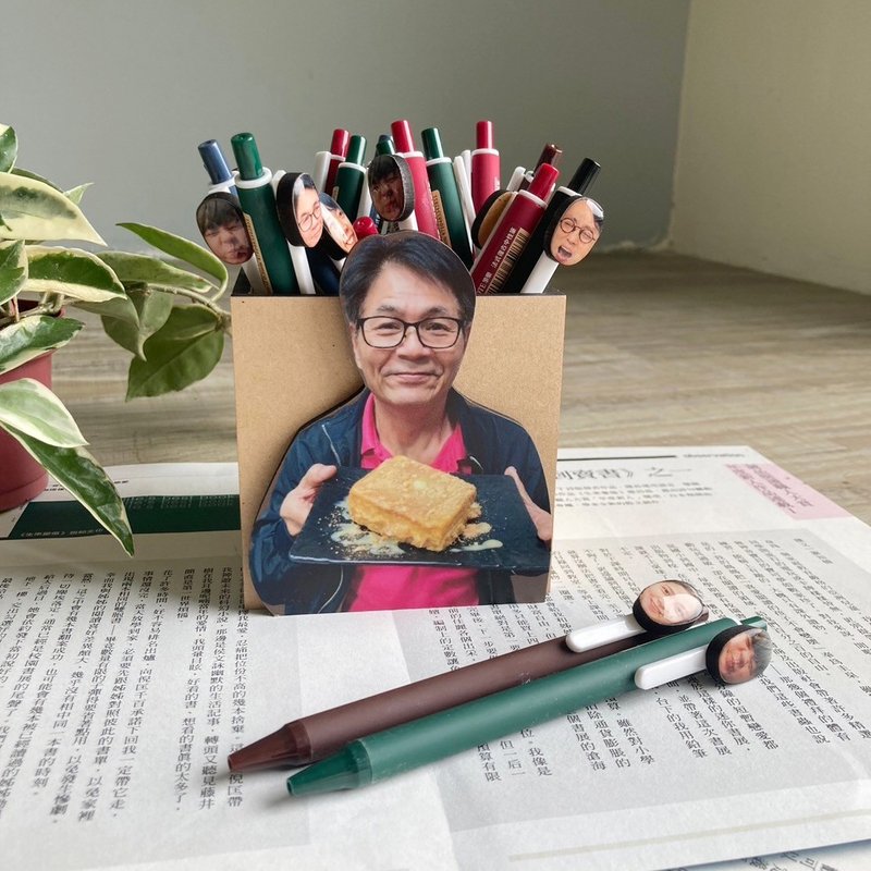 【定制化礼物】搞笑趣味 定制笔筒&笔15支 教师节礼物 - 笔筒/笔座 - 其他材质 多色