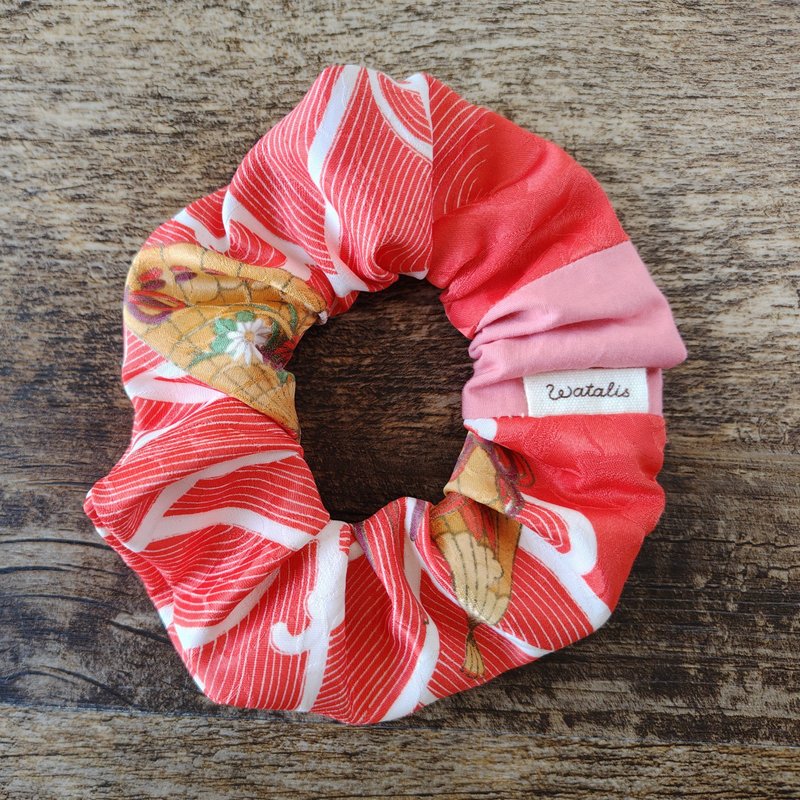 带来幸福的发饰 和服发圈：满载祝福 - 发饰 - 其他人造纤维 红色