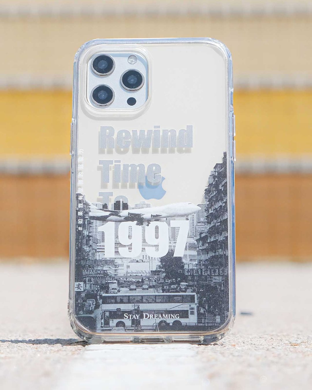 香港品牌 移民礼物 Rewind Time To 1997 硅胶 iPhone 手机壳 - 手机壳/手机套 - 塑料 