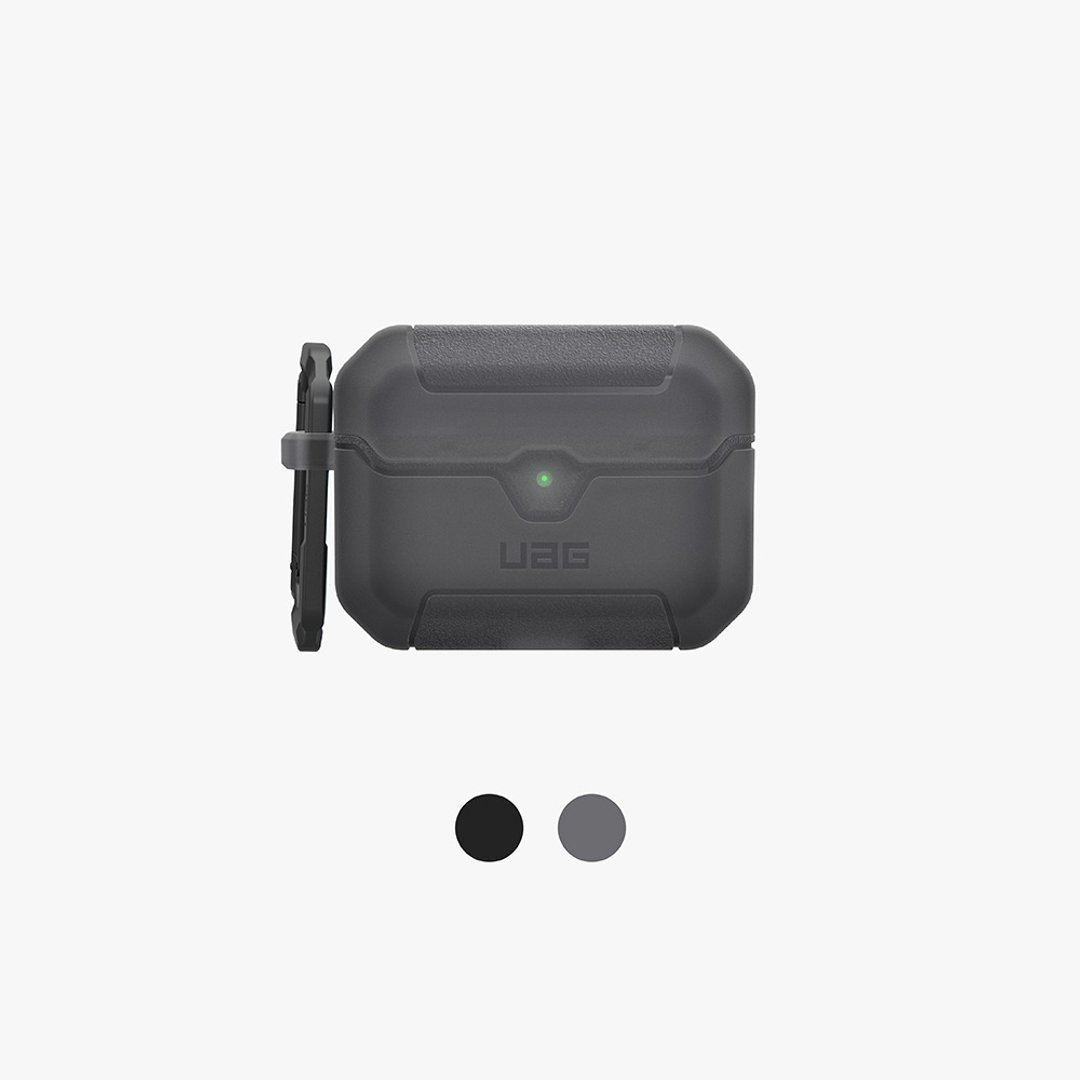 UAG AirPods Pro 3 耐冲击防尘保护壳 - 耳机收纳 - 聚酯纤维 黑色