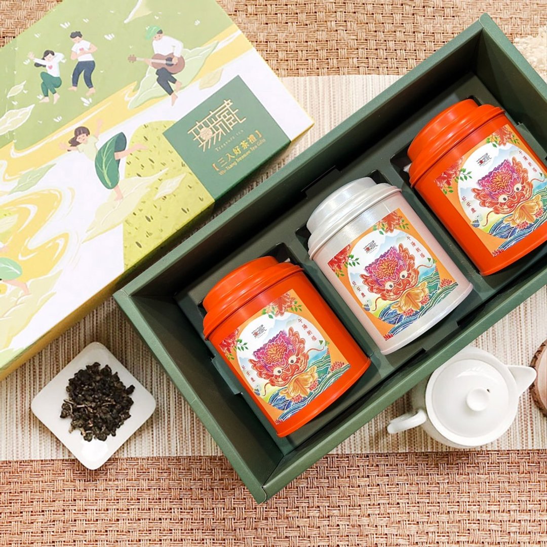 U4【无藏】端午公益 台茶红茶 三入大罐装综合茶礼 (1 散茶 +2 茶包) - 茶 - 其他材质 多色