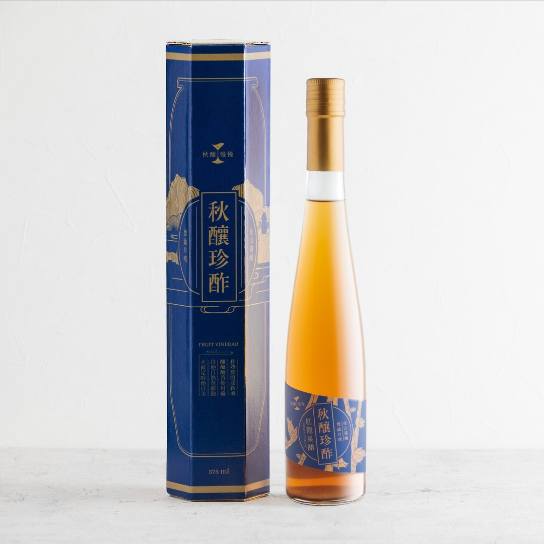 秋酿珍酢丨天然纯酿造红龙果醋 375ml - 醋/水果醋 - 新鲜食材 