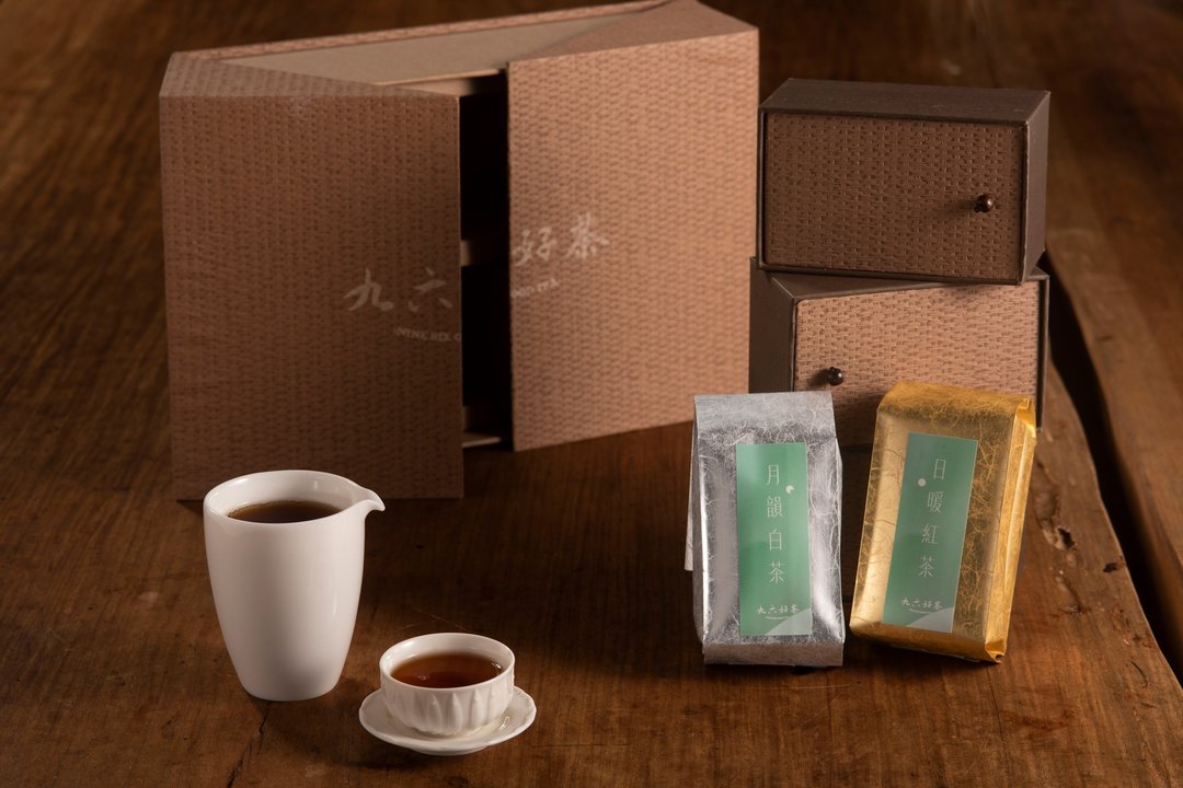 【年节送礼首选】小拾光 / 掀盖式特色礼盒 / 收藏巧思 / - 茶 - 新鲜食材 卡其色