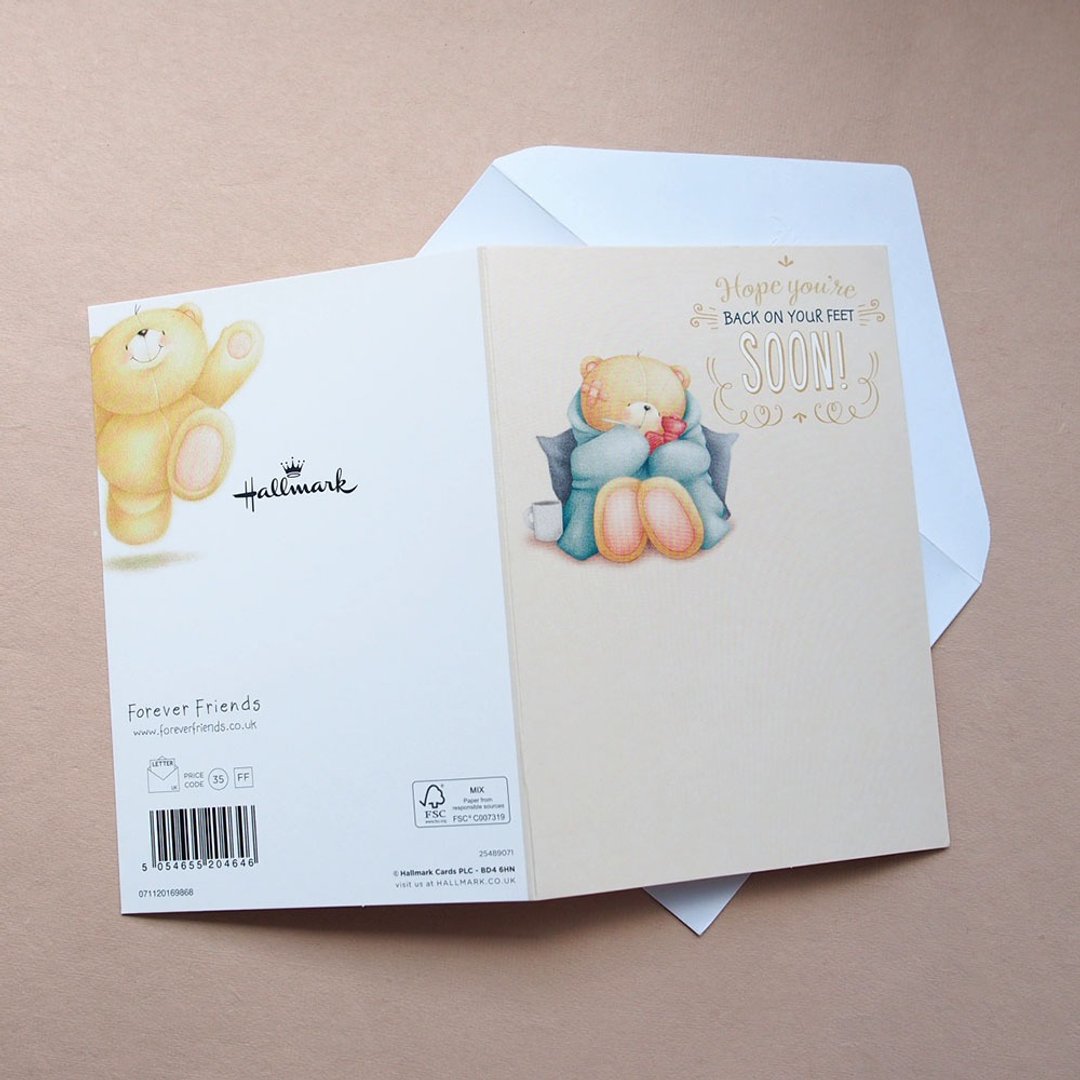 要快快好起来【Hallmark-ForeverFriends卡片 康复慰问】 - 卡片/明信片 - 纸 多色
