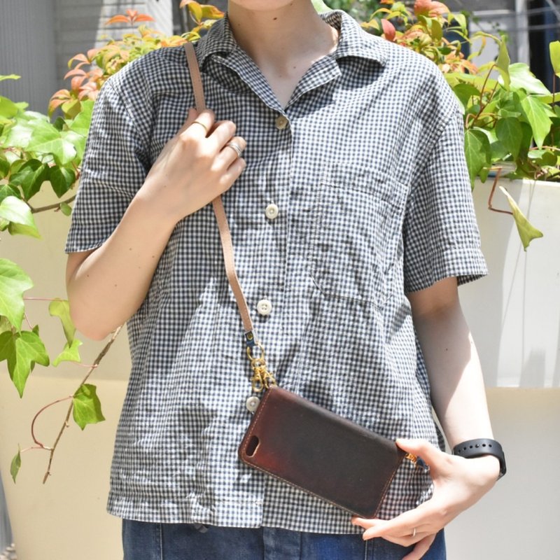 栃木皮革 真皮肩带 可调节牛皮 Shoulder  strap 日本制 - 挂绳/吊绳 - 真皮 多色