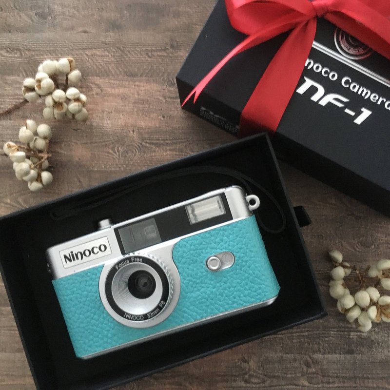 指向和拍摄  全新紧凑型35毫米胶片相机　带天蚕土豆皮【14-G】 - 相机 - 其他金属 蓝色