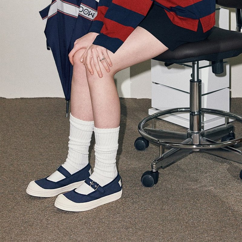 PRE-ORDER 韓國品牌 MACMOC Doongri 運動鞋 Navy - 其他女款皮鞋 - 其他材质 