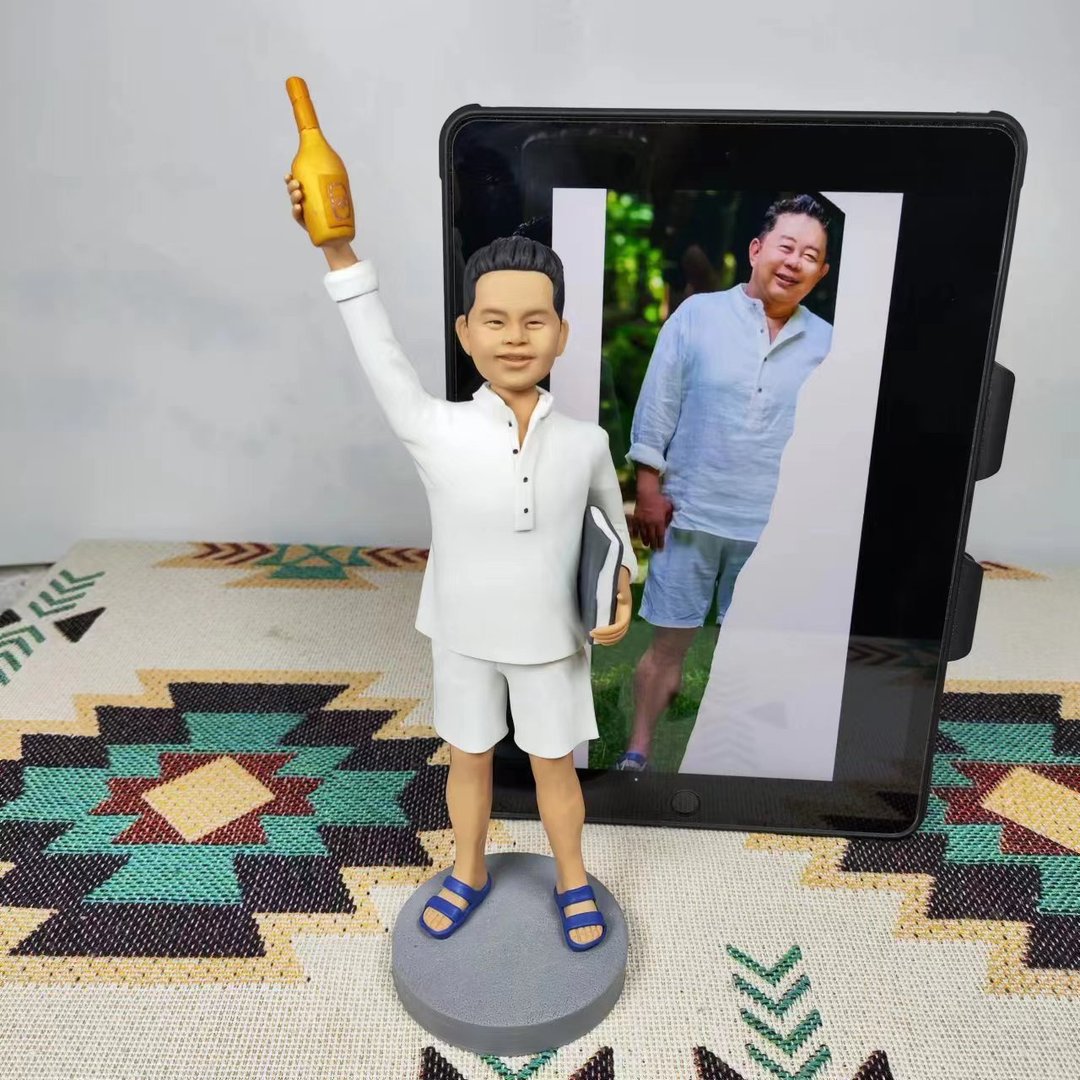 客制化人物公仔 人偶 3D人像画 似颜绘 肖像 定制 生日 纪念 礼物 - 玩偶/公仔 - 粘土 多色