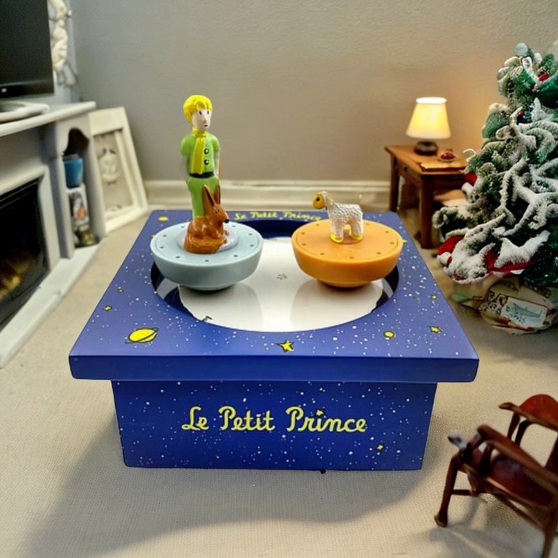 Trousselier - The Little Prince 小王子木造音乐盒 - 玩具/玩偶 - 木头 蓝色