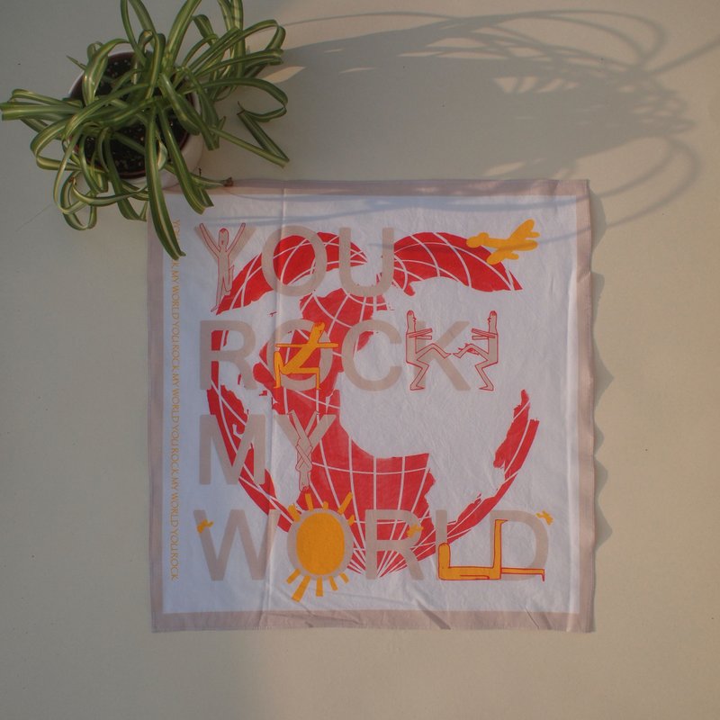 Hanky Mask Jacket - ROCK - 口罩 - 棉．麻 白色