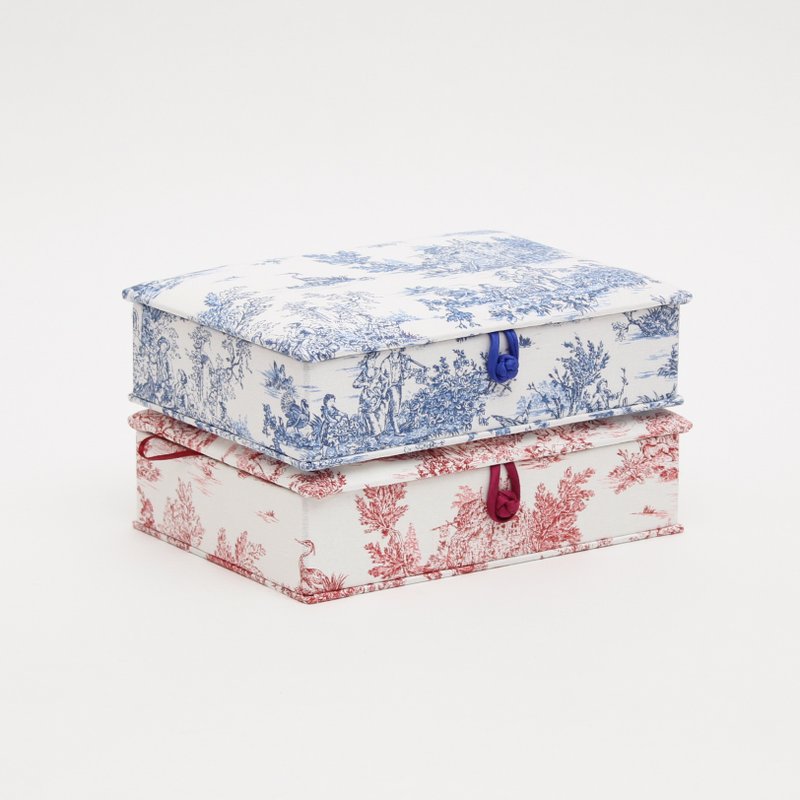 Toile de Jouy 缝纫套件 S 收纳盒 - 收纳用品 - 棉．麻 多色