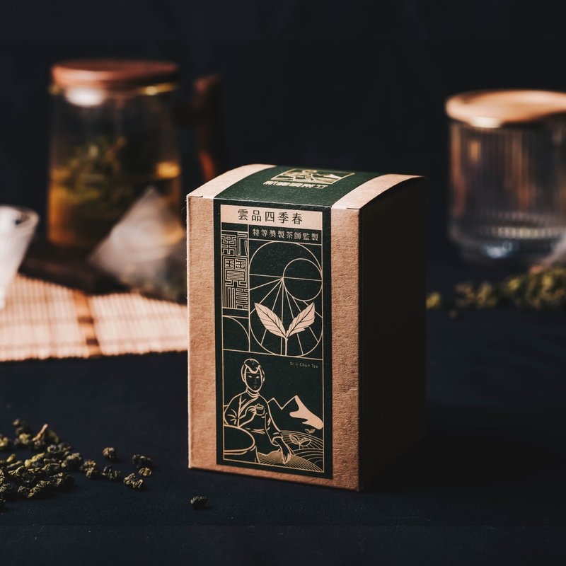 云品四季春 台湾茶叶茶包(三角立体茶包/台湾茶)15入【新宝顺】 - 茶 - 其他材质 