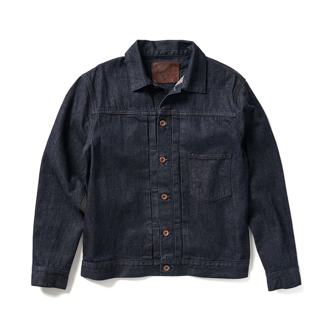14oz Kaihara Type I Jacket - 日本丹宁 Kaihara - 男装外套 - 棉 