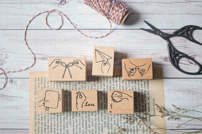 WLEKD印章 - 手手系列  - 印章/印台 - 木头 