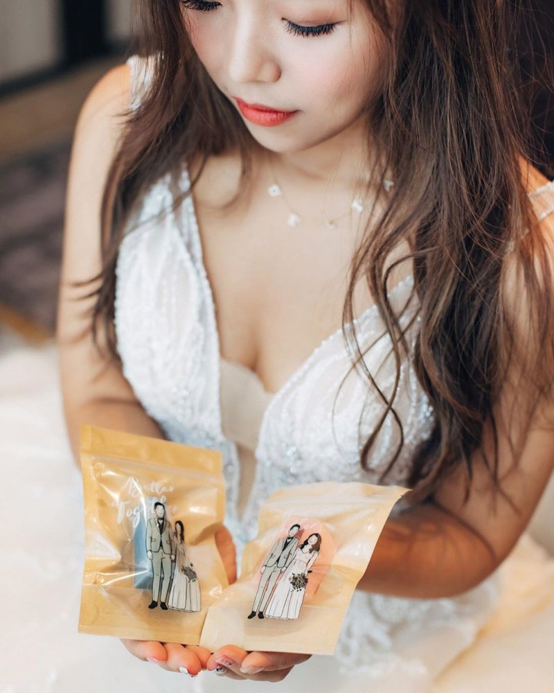 【订制】英文字母手工皂- 1PC字母 婚礼小物 定制 二进礼 探房礼 - 肥皂/手工皂 - 其他材质 白色