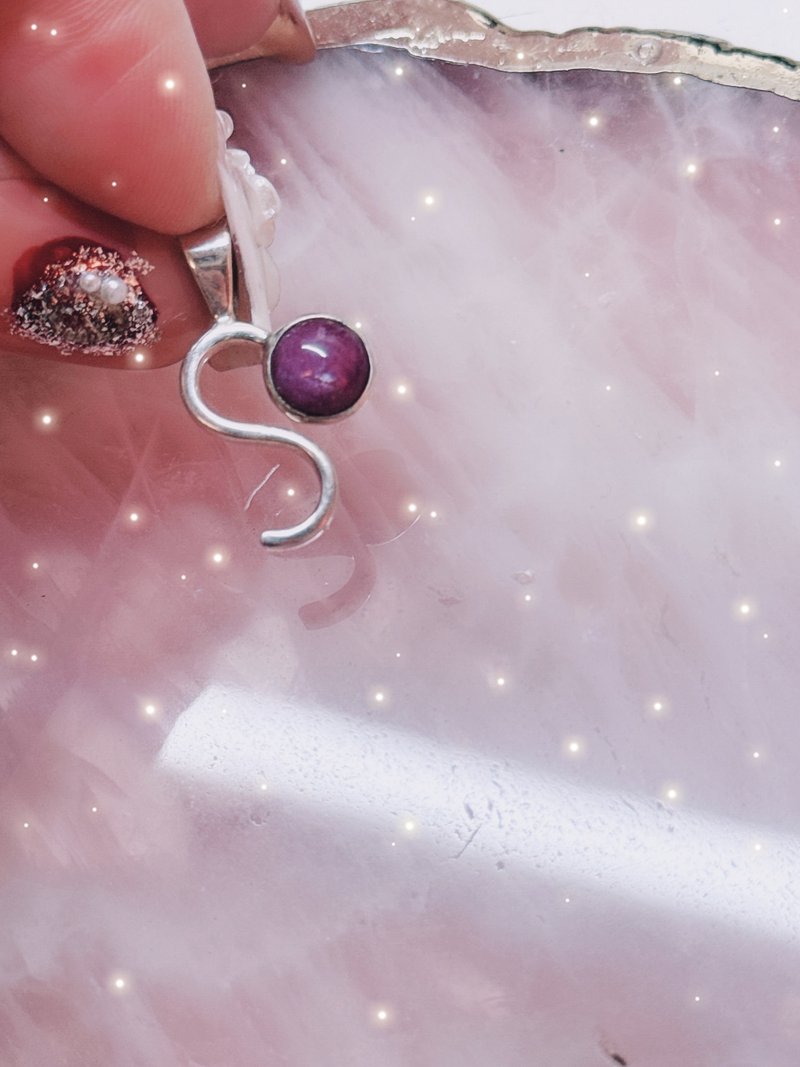 S星光能量设计款 - 项链 - 纯银 多色