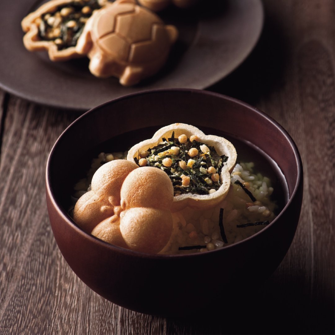 可爱造型最中茶泡饭 Ochazuke Monaka / 最低起订量为五个 - 料理包 - 其他材质 多色