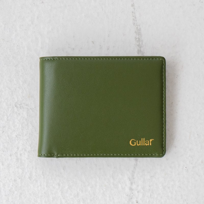 Gullar 仙人掌中性短夹-纯植物皮革包 - 皮夹/钱包 - 环保材料 绿色
