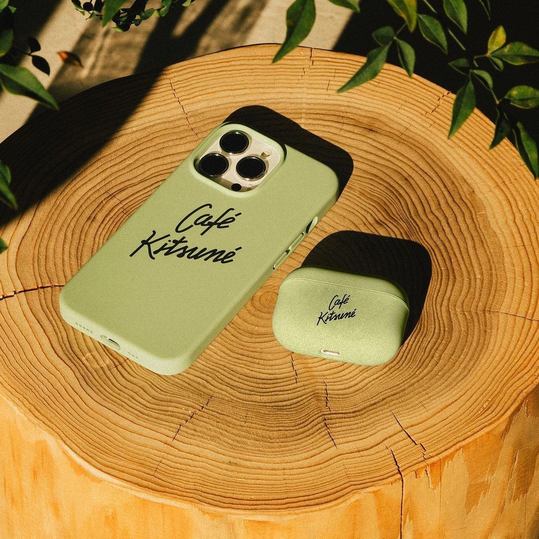 Native Union | Café Kitsuné AirPods Pro 联名保护套 - 抹茶 - 手机配件 - 硅胶 绿色