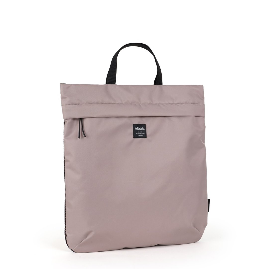 TOOLI系列 | 14寸笔电斜背手提包 ARI(灰粉红) MacBook 适用 - 电脑包 - 聚酯纤维 粉红色