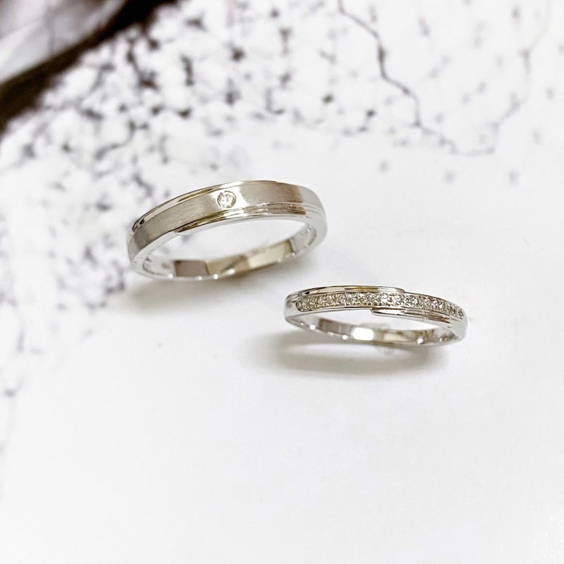 爱的叙事_对戒 | 14K、9K、925纯银 - 对戒 - 贵金属 