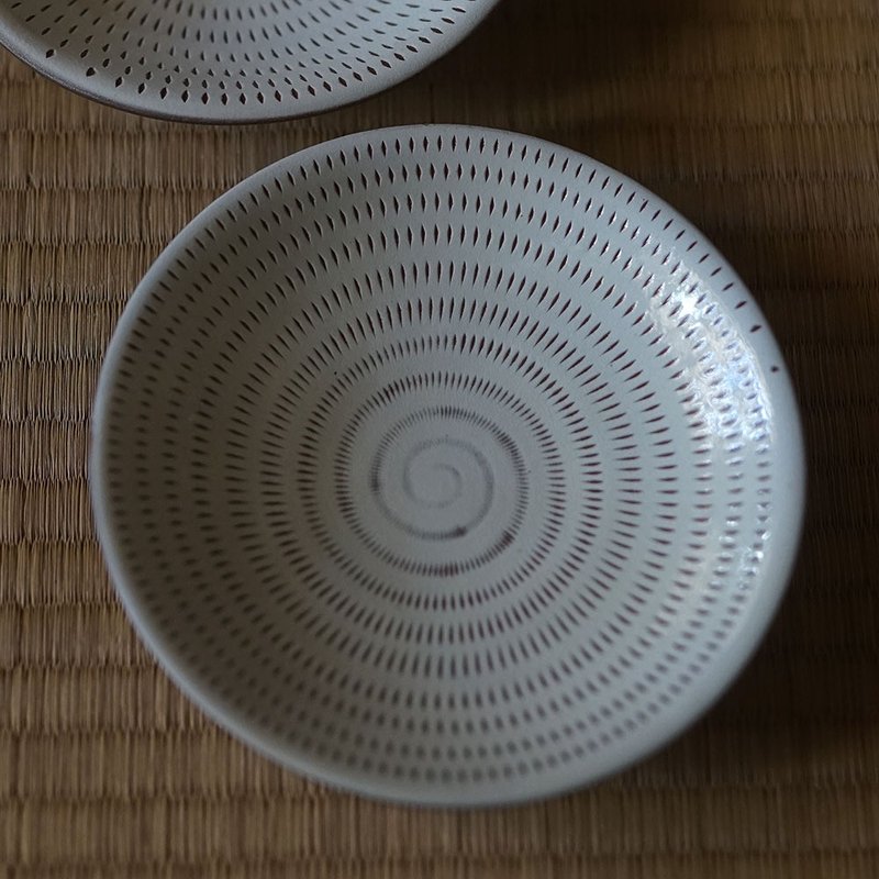 小石原烧飞刨皿 - 盘子/餐盘/盘架 - 陶 