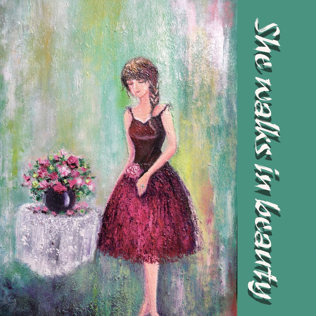 米唐亚时尚-艺术商品化- She walks in beauty蚕丝巾、订制品-文 - 丝巾 - 丝．绢 多色