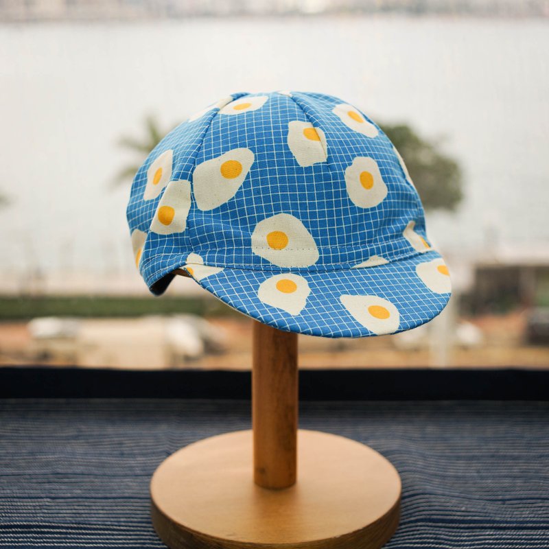 HCW-JP029 - Breakfast Cap - 自行车/周边 - 棉．麻 蓝色