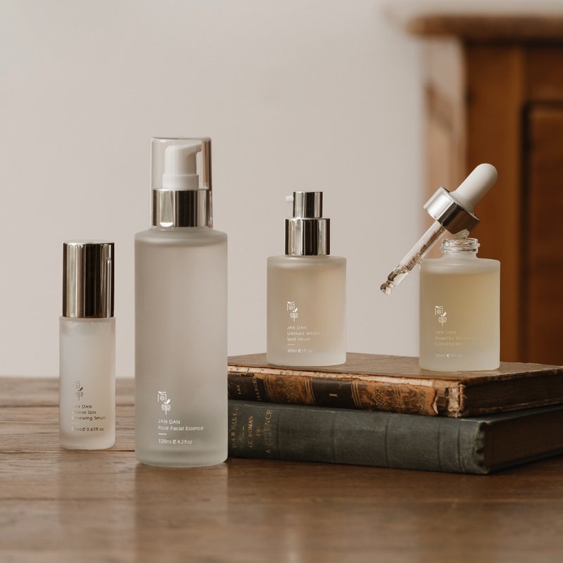 【简单JAN DAN】经典三步骤+A醇抗痕精华 - 精华液/安瓶 - 玻璃 白色