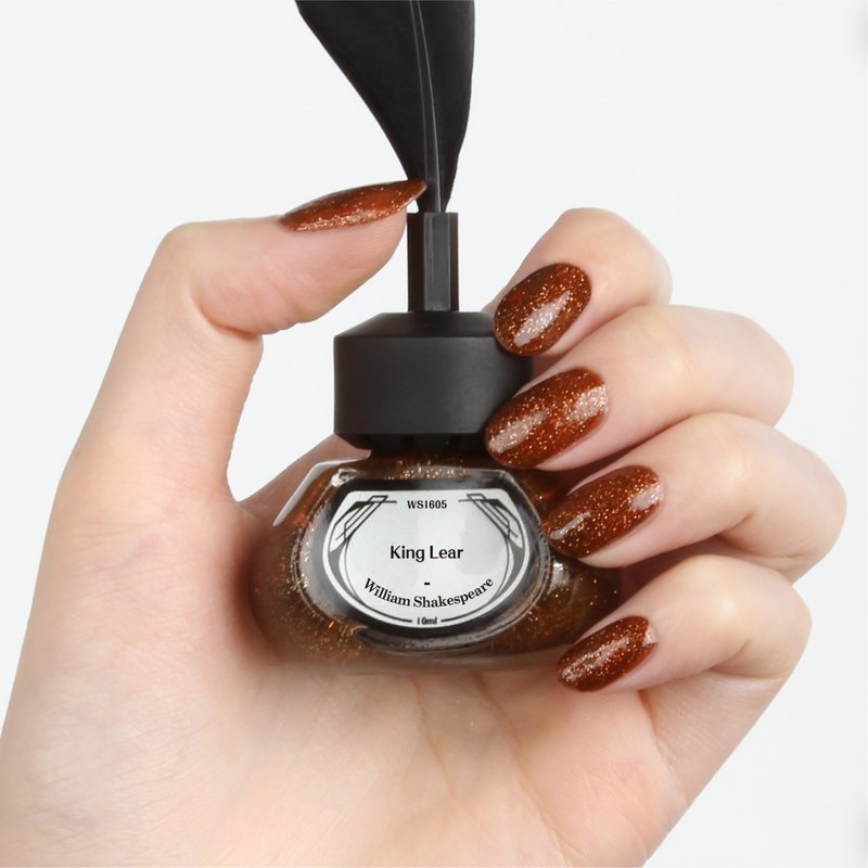 WS1605 King Lear - 指甲油/指甲贴 - 其他材质 橘色