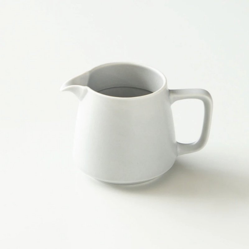 Aroma 陶瓷咖啡下壶 400mL/雾色/爱乐压适用/日本陶瓷/茶壶 - 咖啡壶/周边 - 陶 