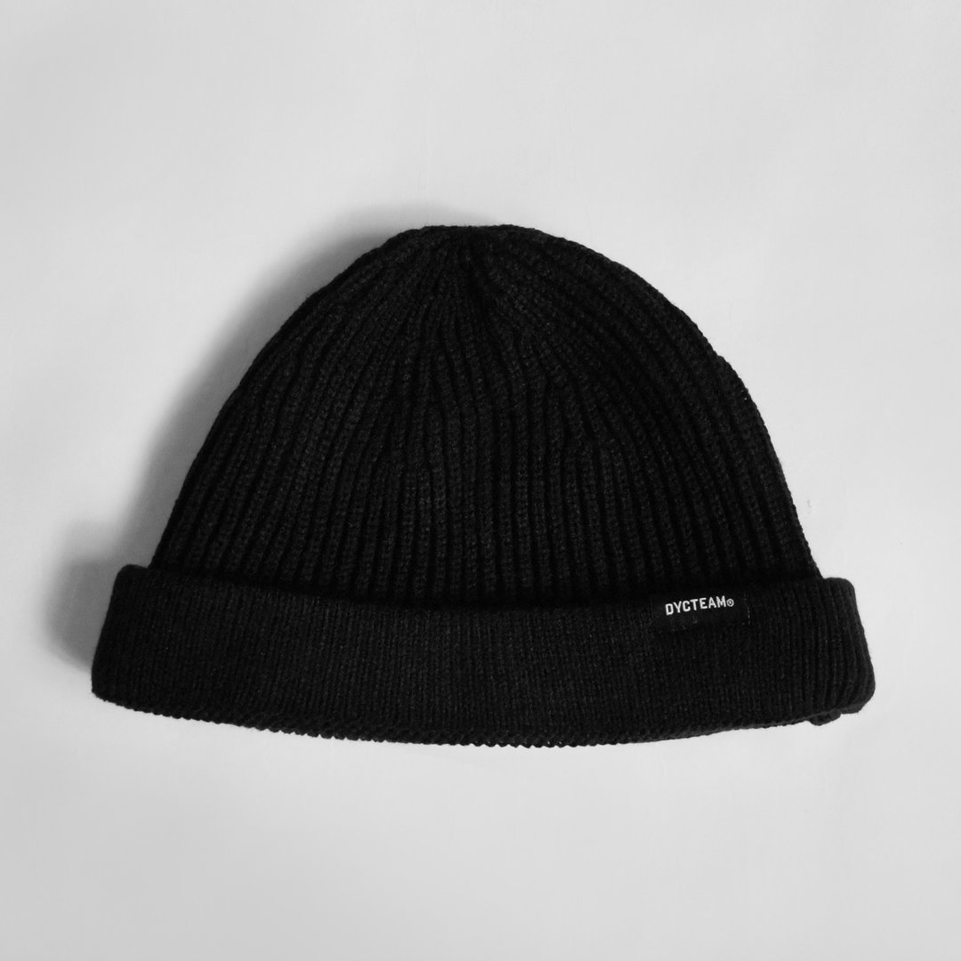DYCTEAM - Fisherman beanie (black) - 帽子 - 棉 黑色