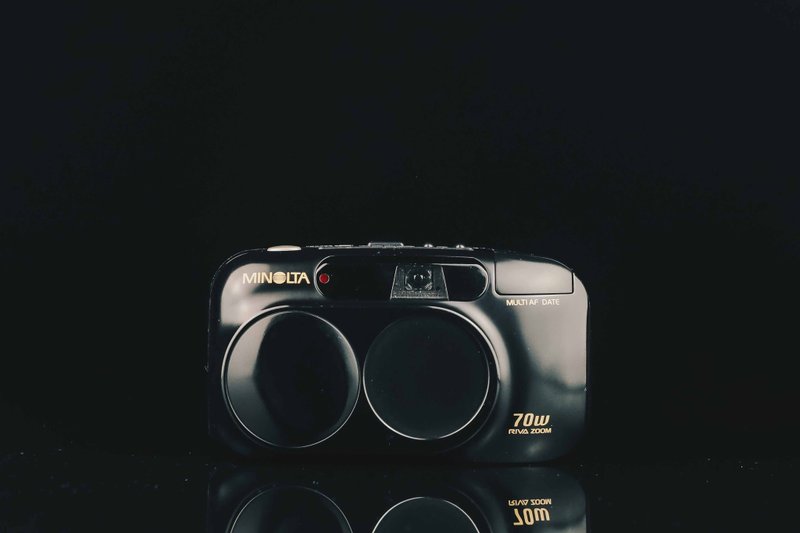 Minolta 70W RIVA ZOOM #5630 #135底片相机 - 相机 - 其他金属 黑色