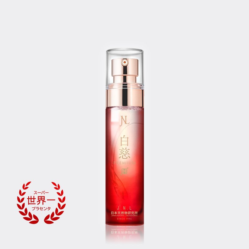 jnl 日本原装 白慈 全效抗老水嫩 超级胎盘素 精华液 50ml - 乳液 - 其他材质 红色