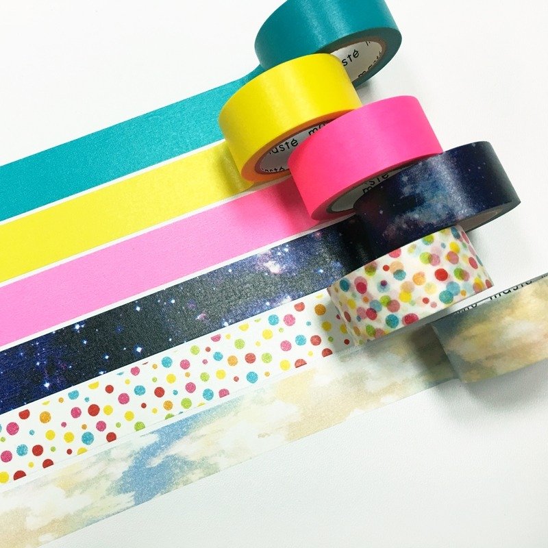 maste 香茅味 香氛和纸胶带 (6入组) - 纸胶带 - 纸 多色