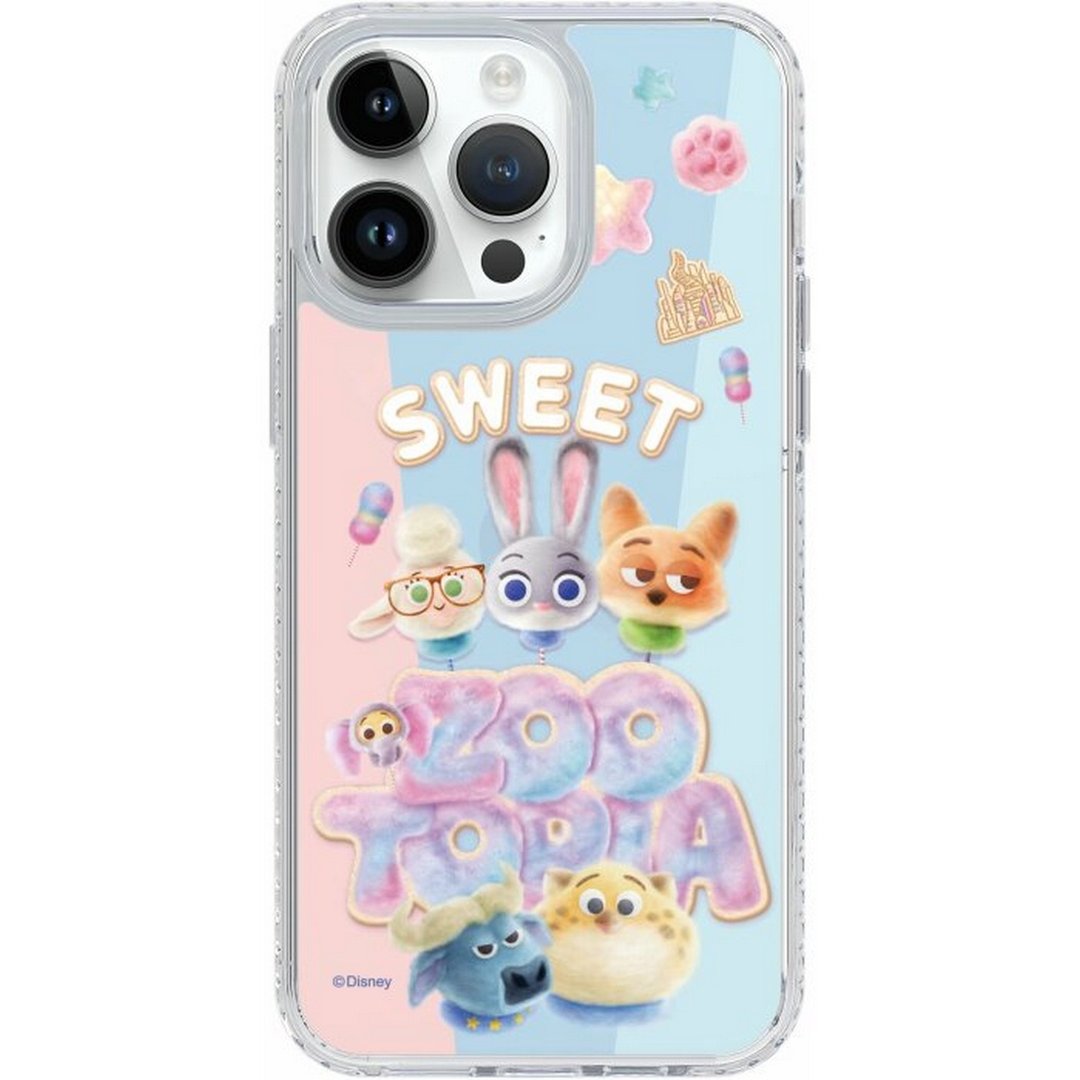 迪士尼 动物方城市 iPhone16 Samsung S25气垫标准防摔镜面手机壳 - 手机壳/手机套 - 塑料 多色